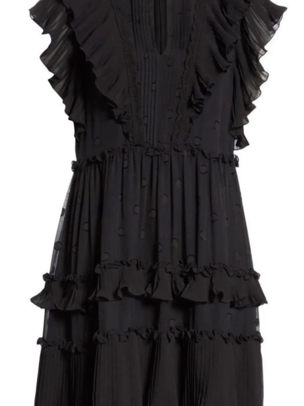 Kate Spade New York Bakery Dot Devore Dress (6)